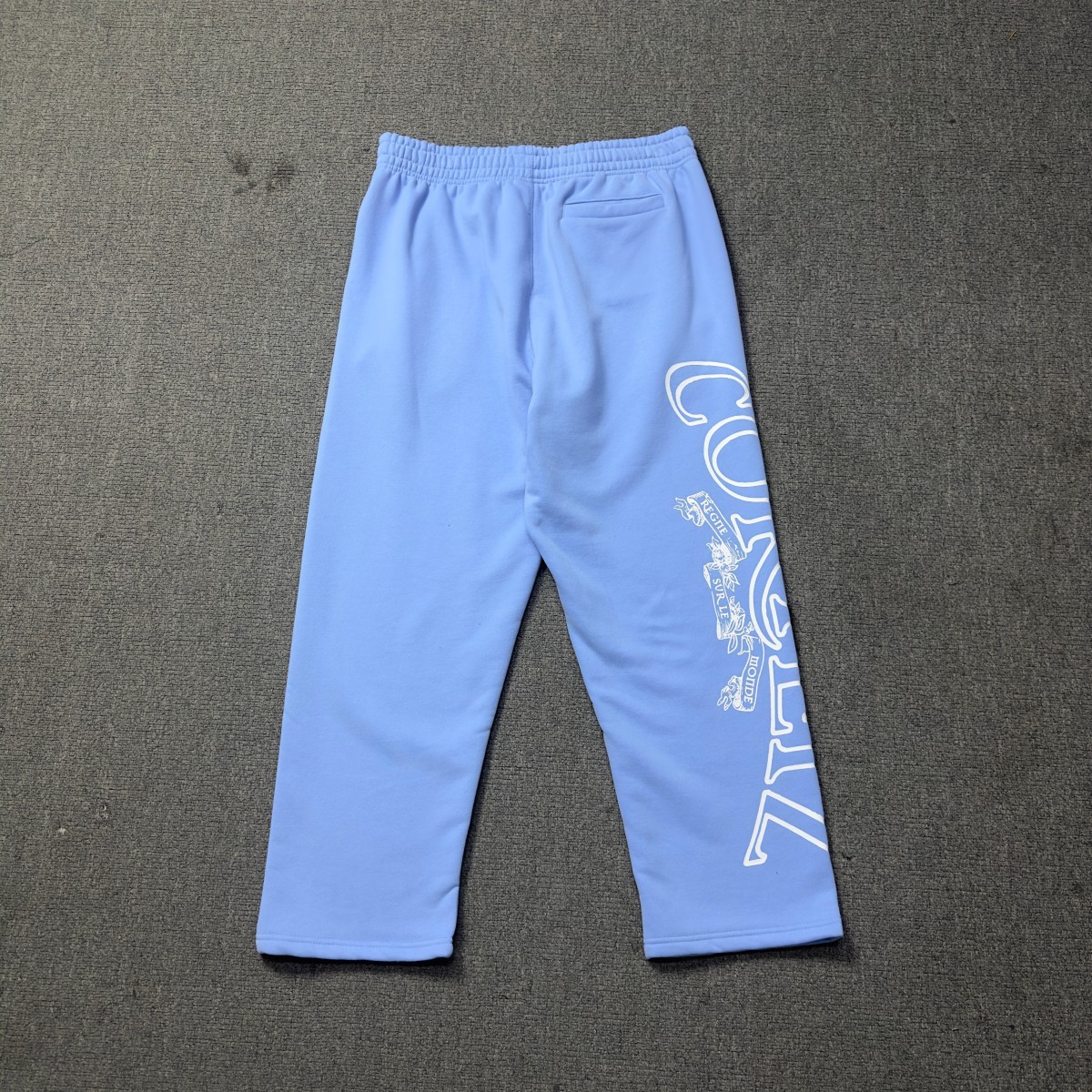 Corteiz marca de moda estadounidense Alcatraz con cremallera sudadera con capucha suelta traje de calle con estampado de letras suéter hombres