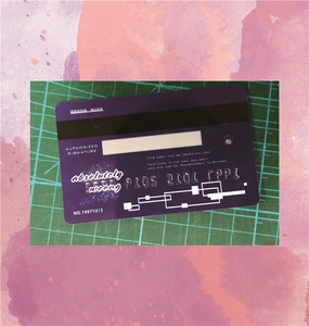 Создание серебряной карты серебряной карты Кодированный код кодировки Star Support Card Card Card Card Custom Custom Idol Star имитация кредитная карта