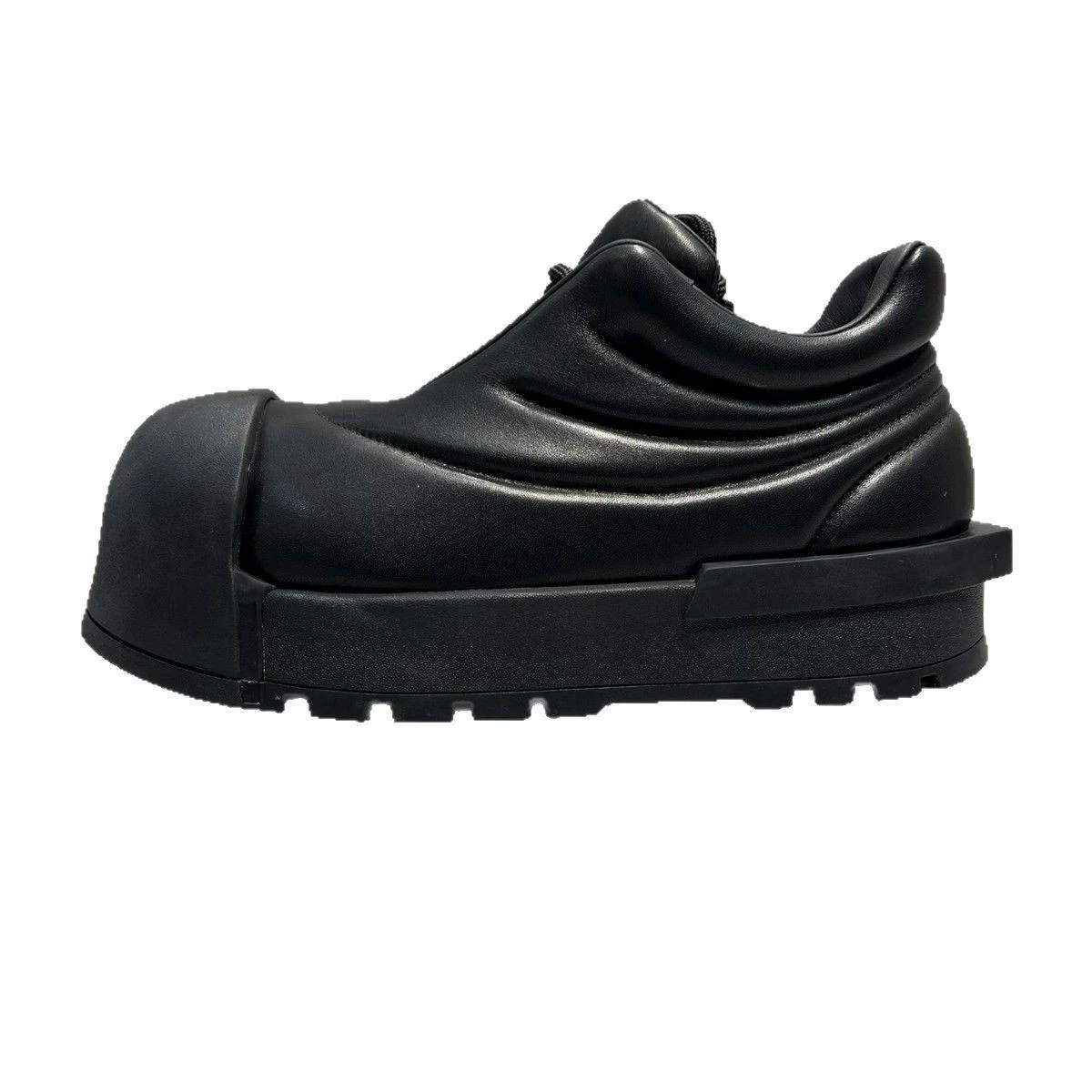 Rs Chao Super Fire Оригинальный дизайн Микки большая голова, толстая подошва, высокая маленькая белая обувь, мужская голова, кожаная пекарная обувь