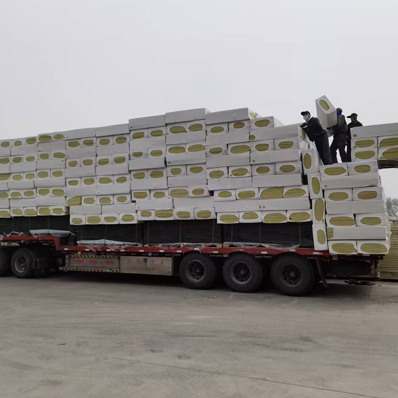 外墙岩棉板隔音岩棉板保温憎水岩棉吸音板 矿岩阻燃隔热岩棉板