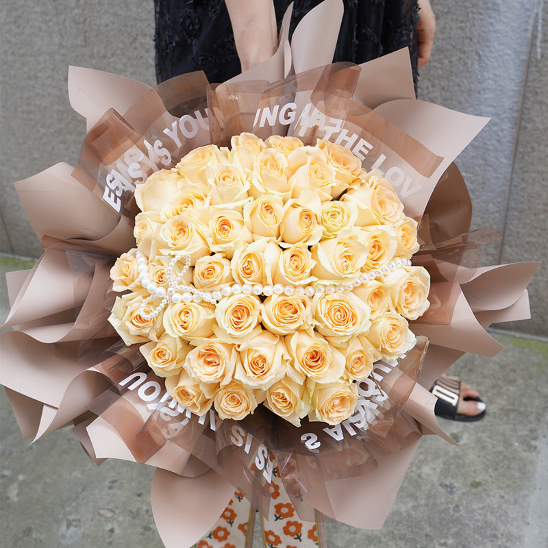 Fábrica de fiestas de flores nuevas ventas directas de papel de embalaje de flores semitransparente ramo de flores papel de embalaje de regalos de flores suministros