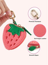 O 72572 Leather Coin Purse Keychain ��ǮԿ�׿� �羳ŷ��