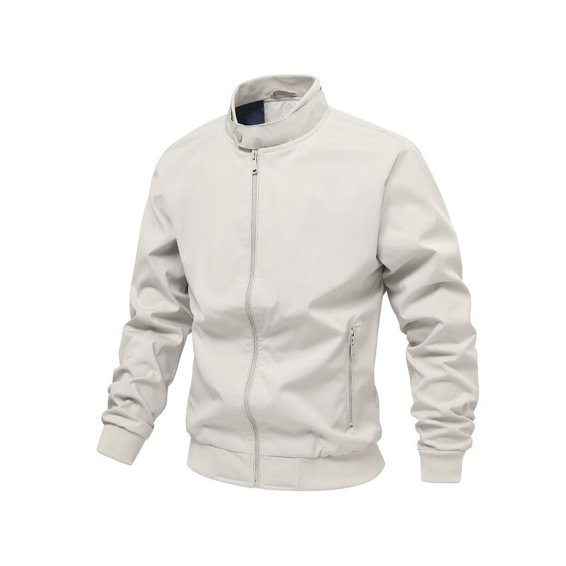 Autumn collar foreign trade new men's jacket casual Korean coat fashion slim American men's jacket coat