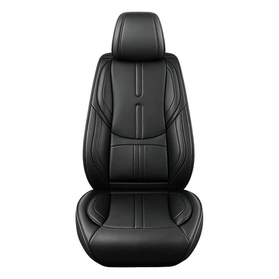 Seat cushion, seat cover: car seat cover set, universal for - all-black-front-row-single-seat