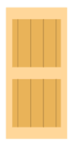 클래식 36*84inch 프레임 도어