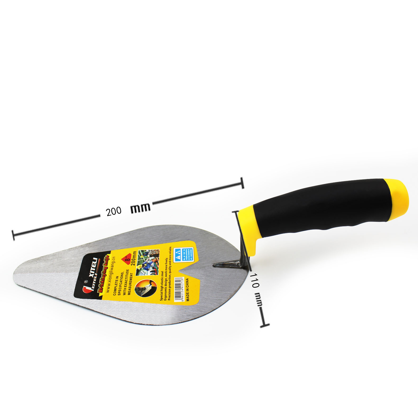 Ventas directas de fábrica paleta rey de potencia de cabeza redonda azulejo cortador azulejo herramienta oval paleta señaló cortador de ladrillo