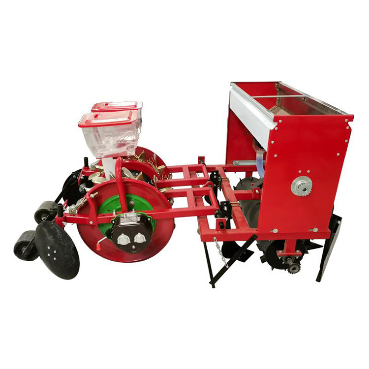 全新玉米铺膜播种机小四轮车带高粱精播机毛豆花生种植机棉花精播