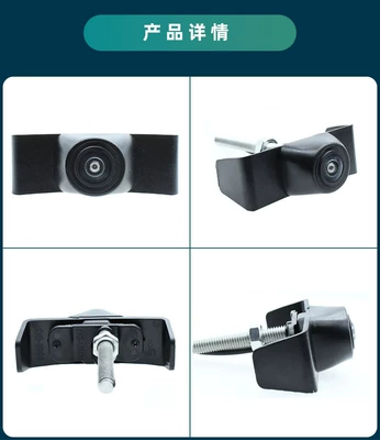 Vehicle camera — Car Camera - ahd720pcvbs-dual-control-function-black-fisheye-wide-angle-lens-qs-8090-ford-edge