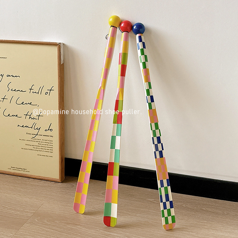 家用穿鞋神器老人孕妇不弯腰加长把鞋拔穿鞋专用多巴胺鞋拔子长柄