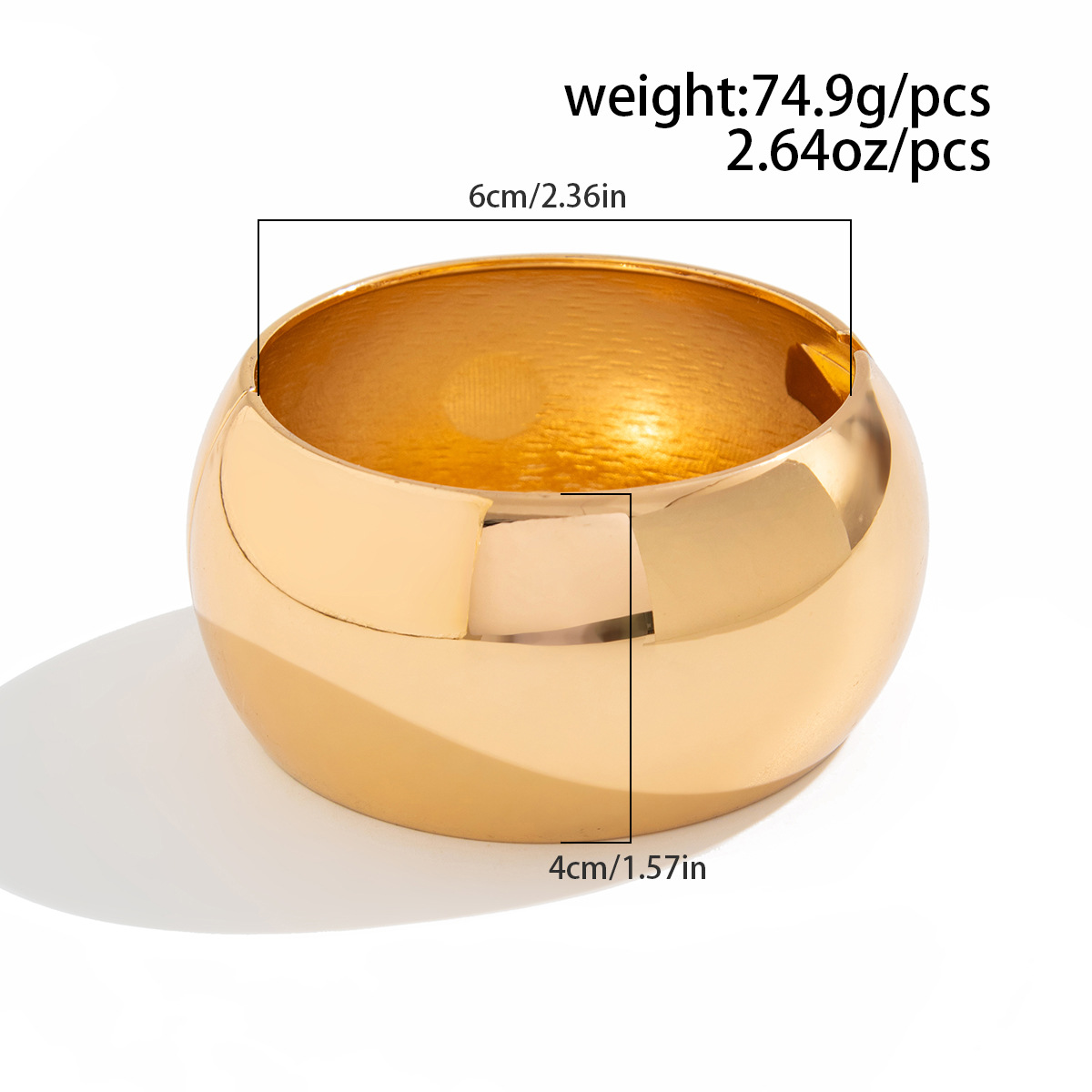 Retro Punk Solid Color Alloy Bangles Wholesale display picture 11