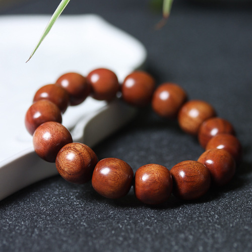 African Huanghuali Old-Style Beads: Jade Green Sandalwood, Golden Silk Sandalwood Abacus Beads, Pill Beads, Jujube Beads, Barrel Beads, Handmade Bracelets, Buddhist Prayer Beads, and Accessories