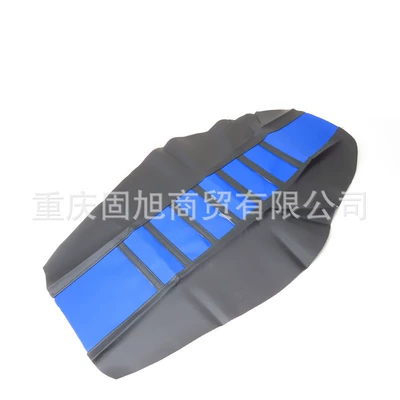 Seat Cover Zhenglin Cqr250 – Motorcycle cushion - blue-in-the-middle-and-black-on-both-sides