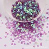 Nail sequins PVC, 2mm, 3mm, 4mm, with embroidery