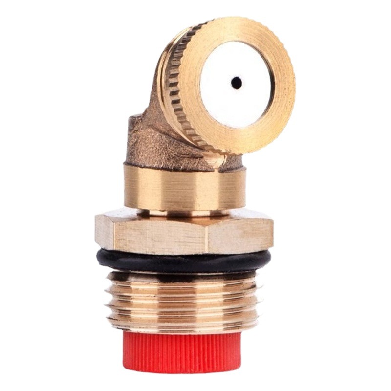 Fuente de la fábrica de cobre boquilla de atomización construcción recinto de la pared eliminación de polvo riego fábrica refrigeración niebla rociador