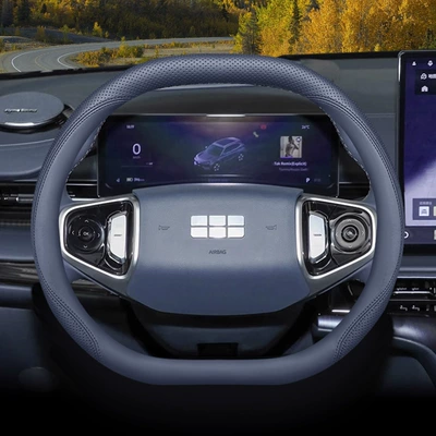 Steering wheel cover – Geely Galaxy L6 Steering Wheel - galaxy-series-double-d-twilight-blue-set-type-ultra-thin-default
