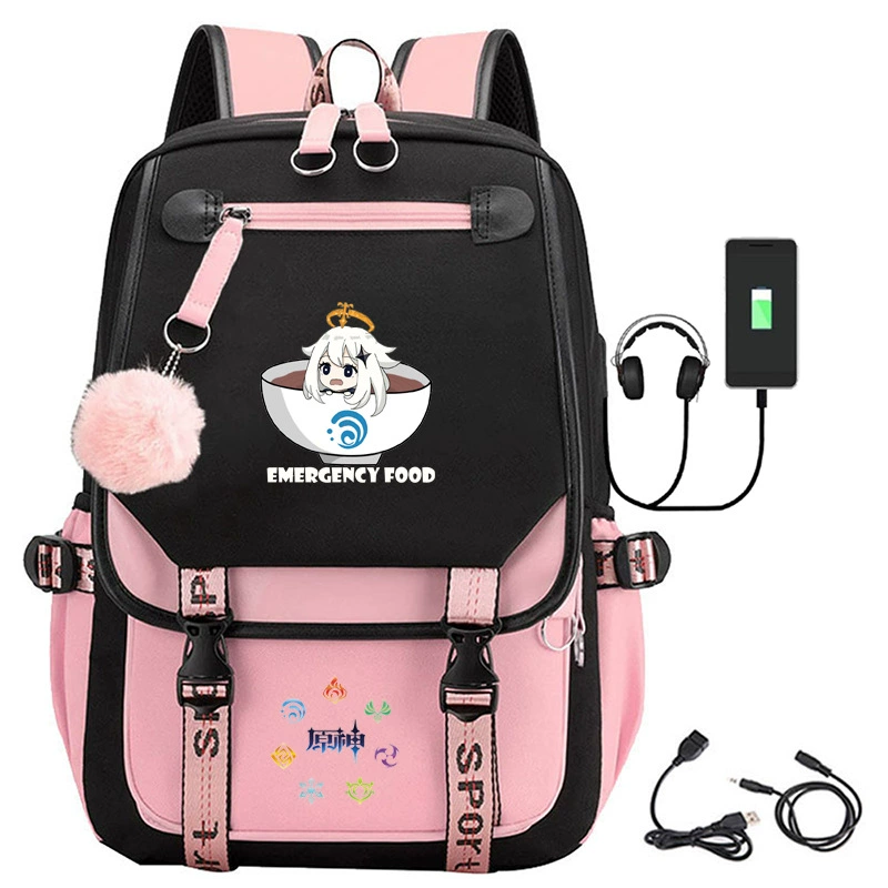 Genshin Impact, backpack