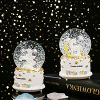 Веселая музыкальная шкатулка радужная, со снежинками, единорог, для любимого человека, подарок на день рождения