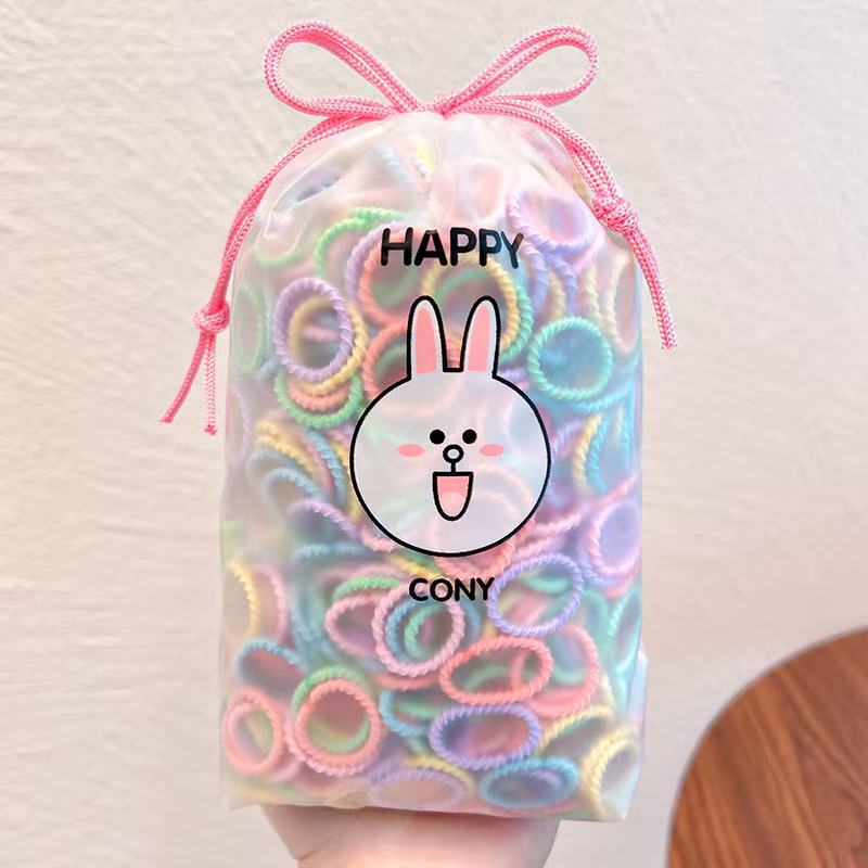 子供用の弾力性があり、髪を傷つけない、小さなゴムバンド、赤ちゃんの小さな親指のヘアバンド、小さな女の子のヘアバンド、ヘアロープ|undefined