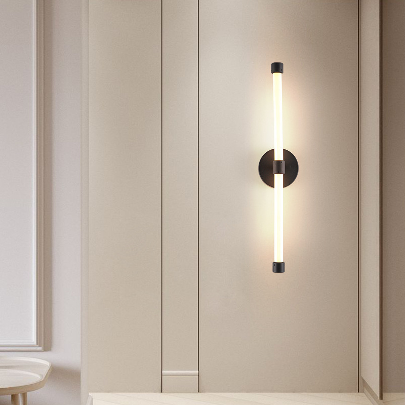 Transfronterizo interior lámpara de pared simple sala de estar moderna pared de fondo pasillo escalera lámpara de cabecera de cama