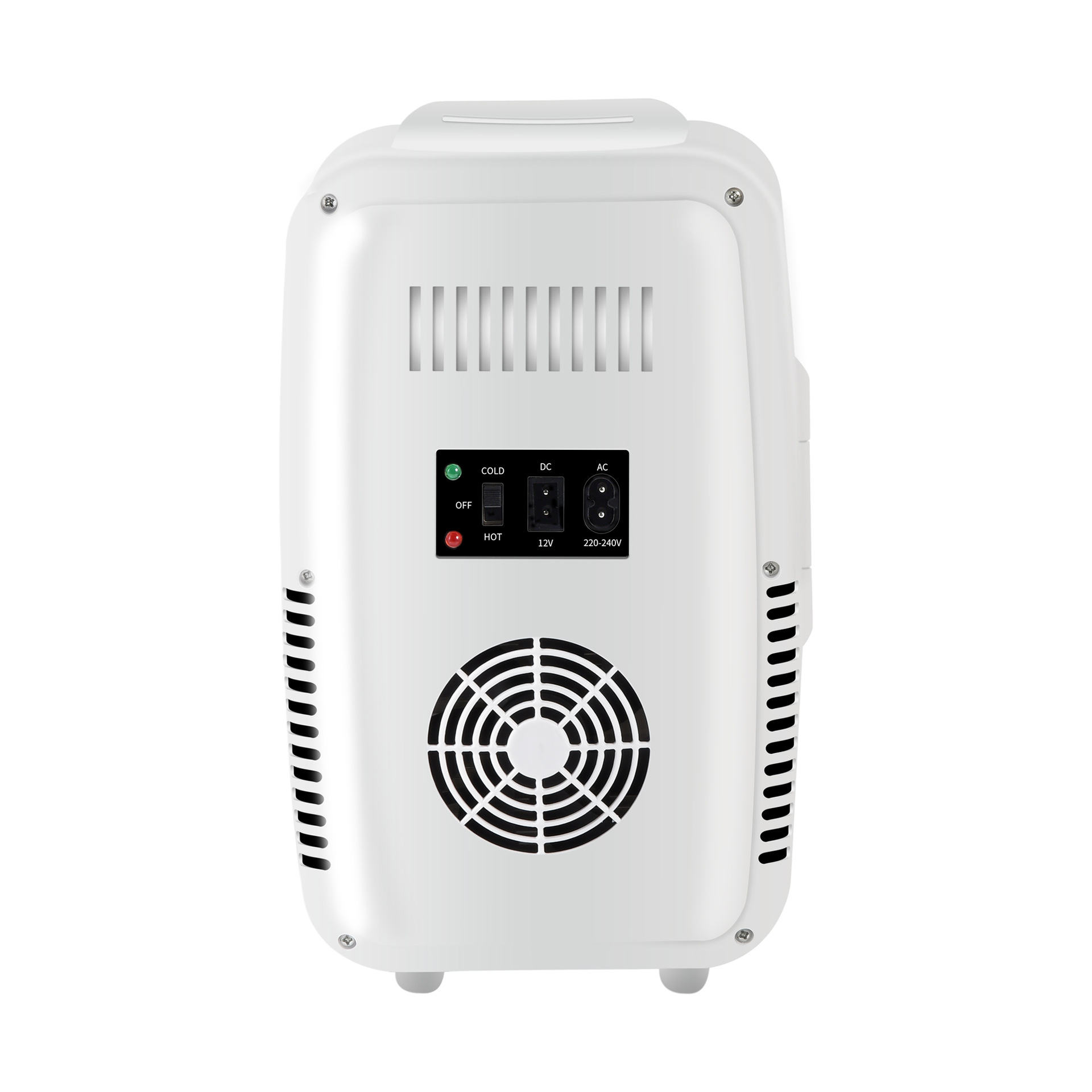 Procesamiento personalizado logo refrigeración y calefacción refrigerador de automóvil 6L oficina mini refrigerador dormitorio pequeño refrigerador