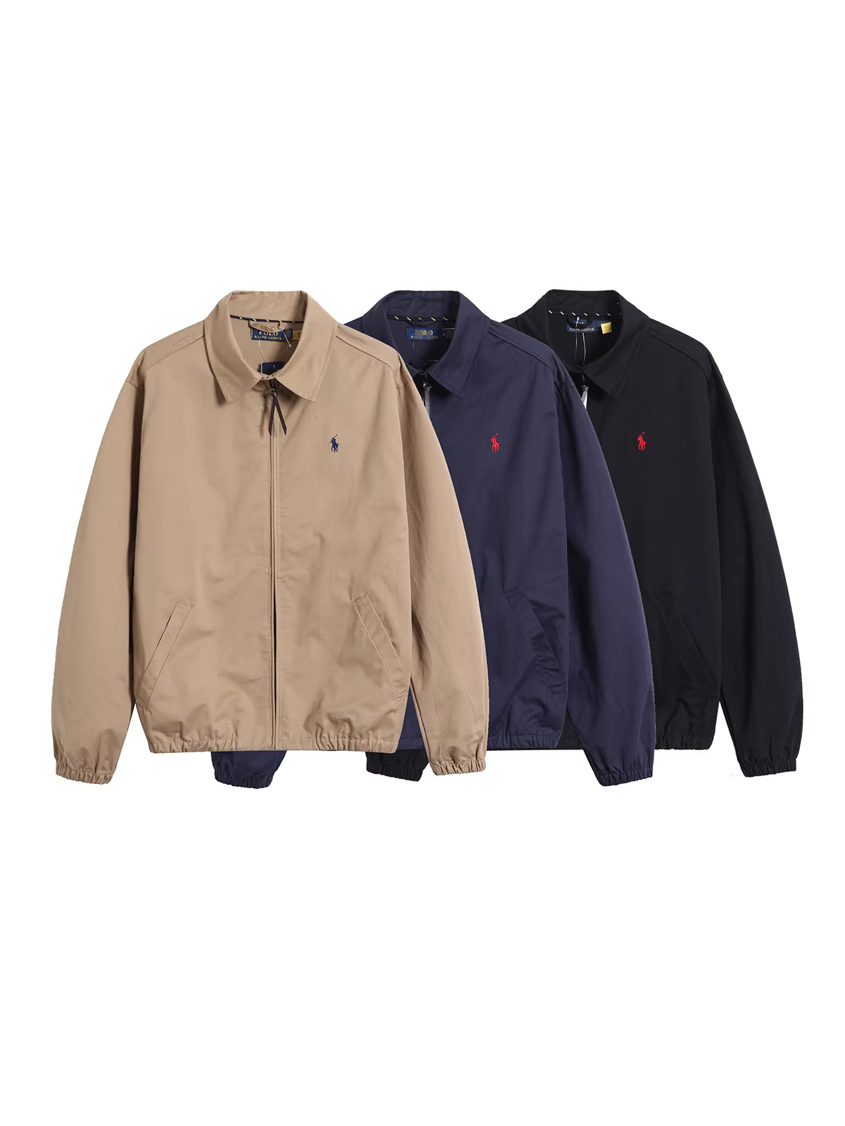 Ralph Lauren Ponli Uniseks Fermuarlı Sviter