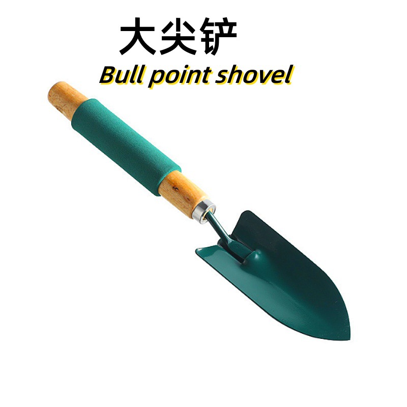 Herramientas de jardinería multi-tipo transfronterizas, rastrillo de flores, pala, herramientas de jardinería de doble propósito, azada, jardinería para atrapar a los marinos