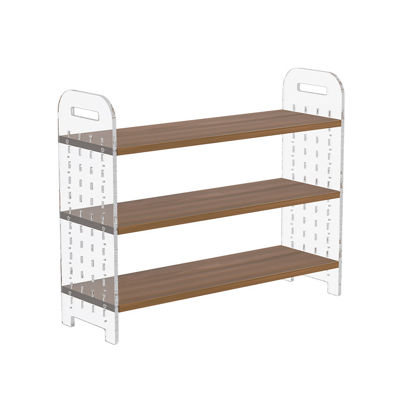 Nuevo escritorio de oficina, escritorio, estante de cosméticos multiusos, estante de almacenamiento de tazas, múltiples capas ajustables