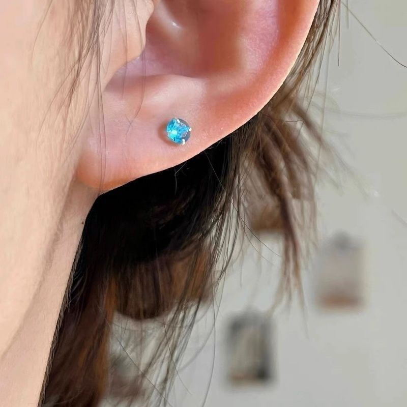 Pendientes de aleación moda coreana, estilo lujo ligero, ideales para puestos callejeros, mercado nocturno y ventas en vivo, al por mayor