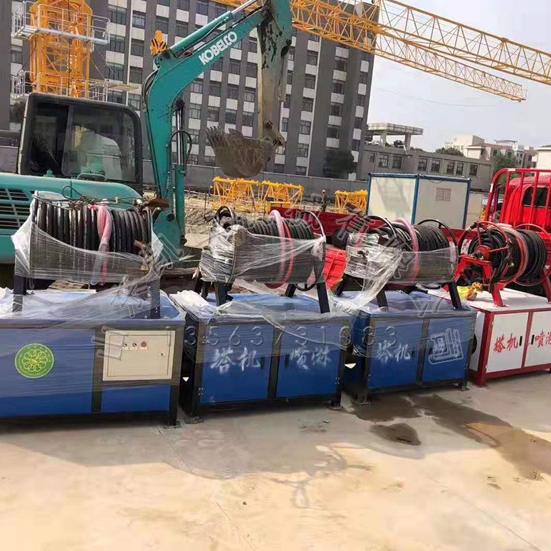 工地除尘塔机喷淋系统 全自动高压喷雾设备 高空喷淋装置 现货