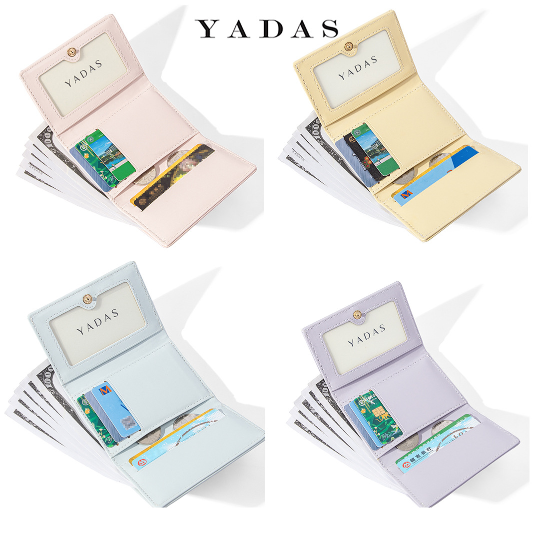 YADAS [Personalizado] Fábrica al por mayor monedero femenino, dibujos, muestras, billetera impresa linda personalizada