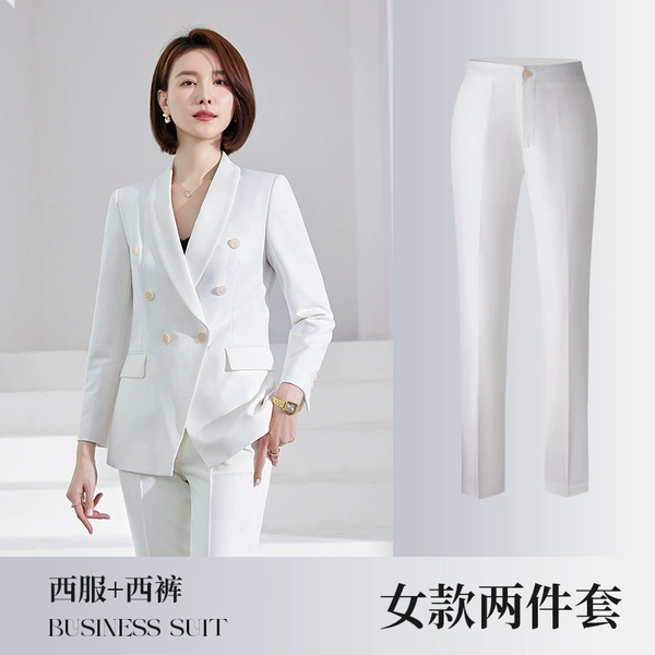 White jacket, trousers