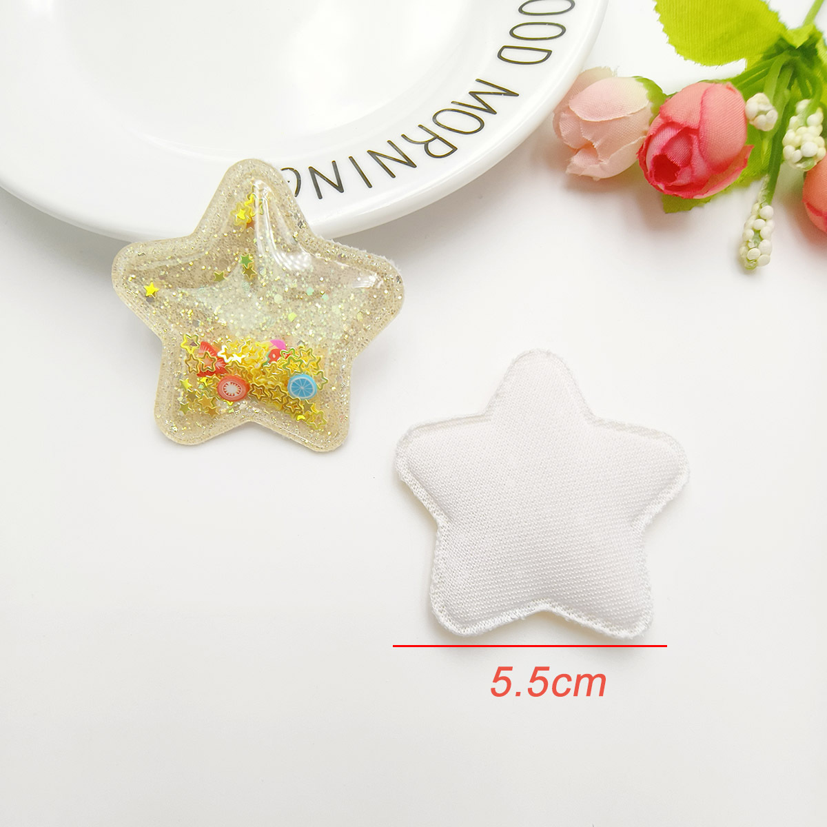 Five-pointed star—yellow
