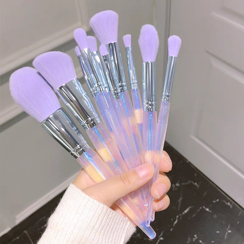 Factory wholesale 10 makeup brushes buck...