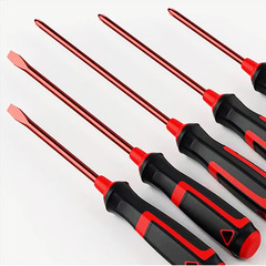 Manufacturer wholesale soft plastic handle s3 steel screwdriver modified 3 to 8 inch screwdriver screwdriver cross-blade screwdriver