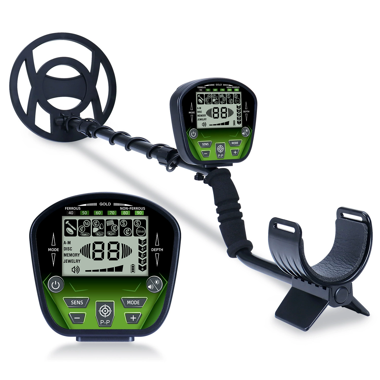 GT860 подземный металлоискатель новые пять режимов Трансграничный взрывной режим подсветки PP функция позиционирования