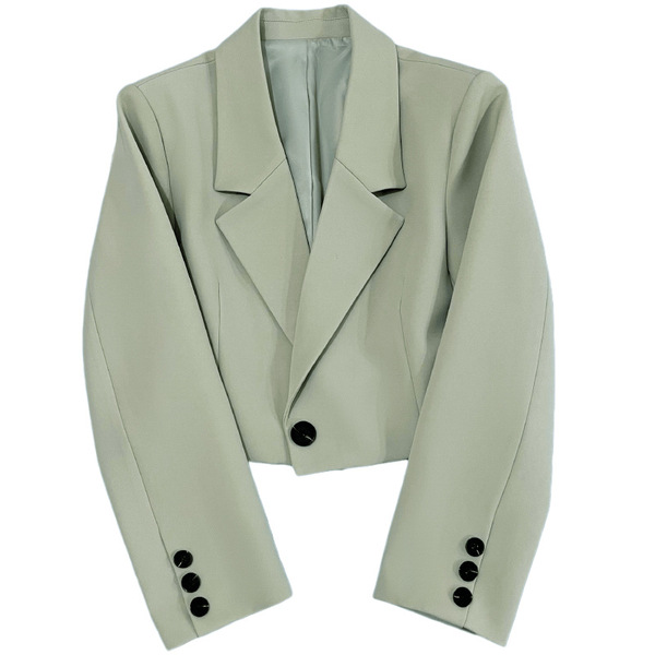 autumn short design classic suit jacket