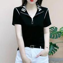 T 60210 Loose slim Polo shirt �������� Polo ���¿�ŷ����