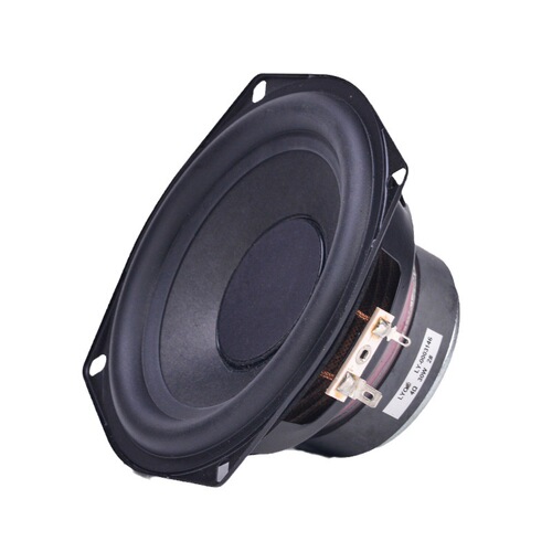 Factory direct sales 5.25 inch 4 ohm 30 watt curved rubber edge external magnetic subwoofer speaker supplied by manufacturer
