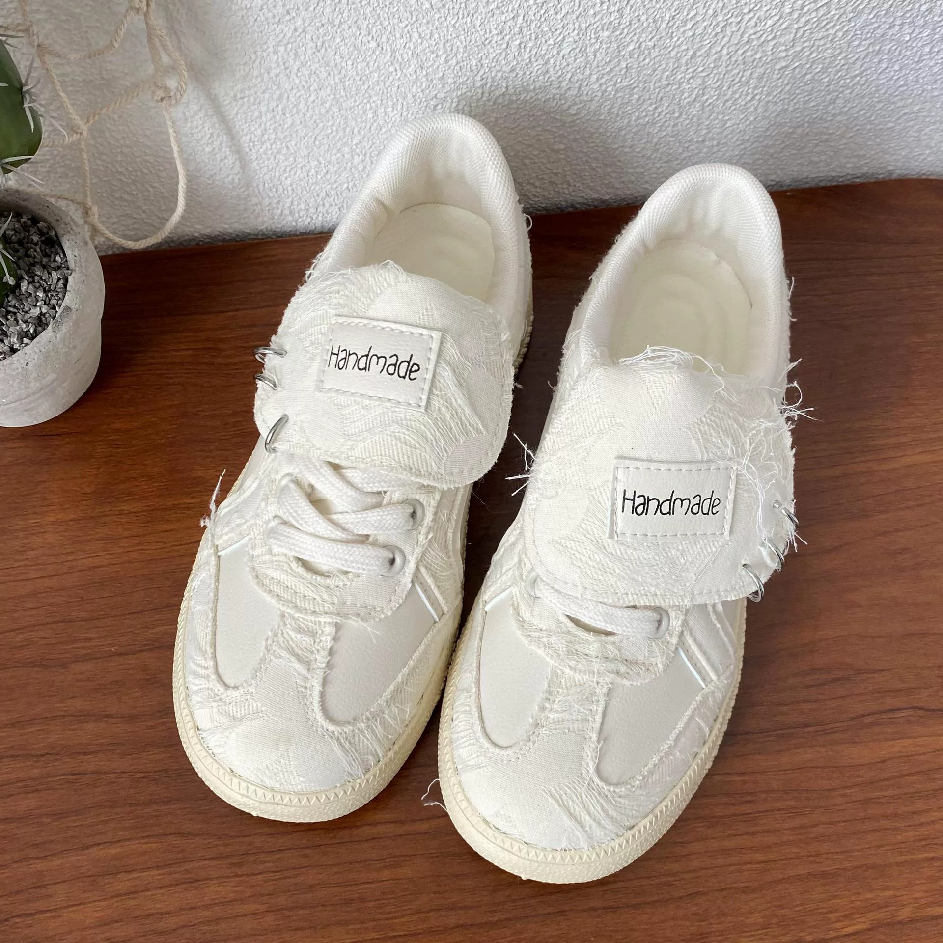 Sneakers, white shoes, small design casual footwear