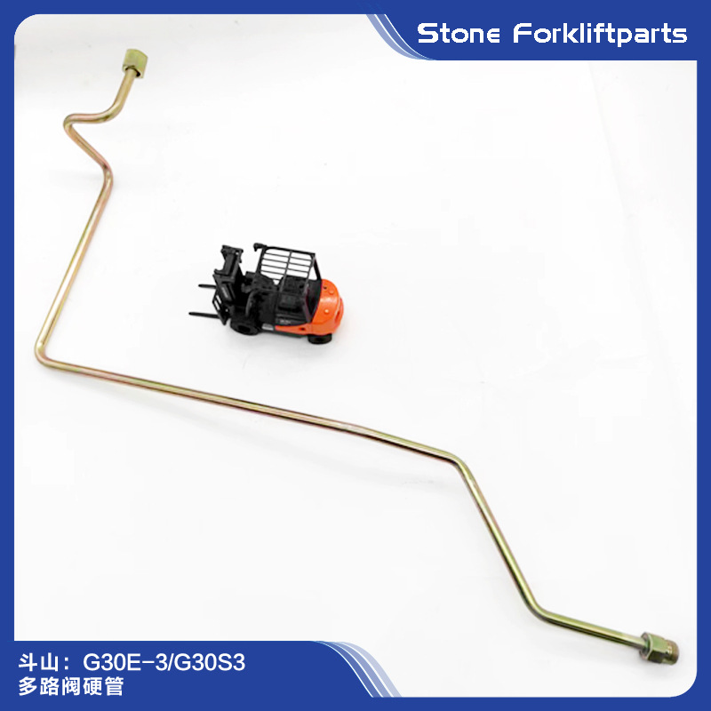 斗山液化气叉车G32E-3/G30S3多路阀硬管油管铁管铜管镀铜铁管软管