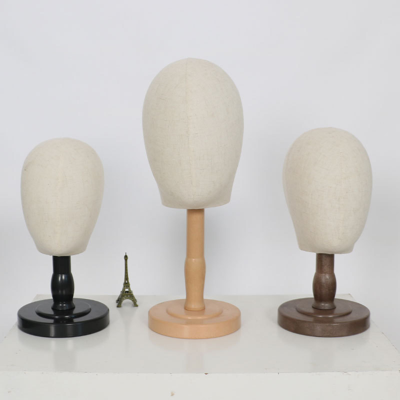 头模假发头饰帽子展示架头模包布头模服装店橱窗模特头假人头模特