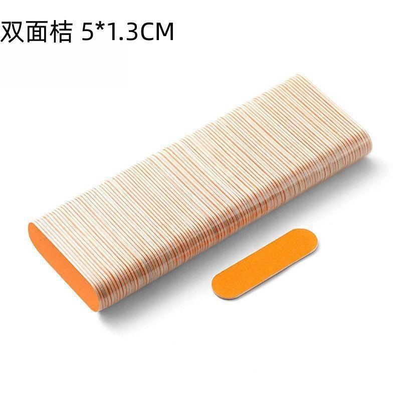 5cmの薄いサンドストリップ、ネイルアート用の小さなサンドストリップ、ウェアラブルネイルツール、爪やすり、木片、小さなやすり|undefined