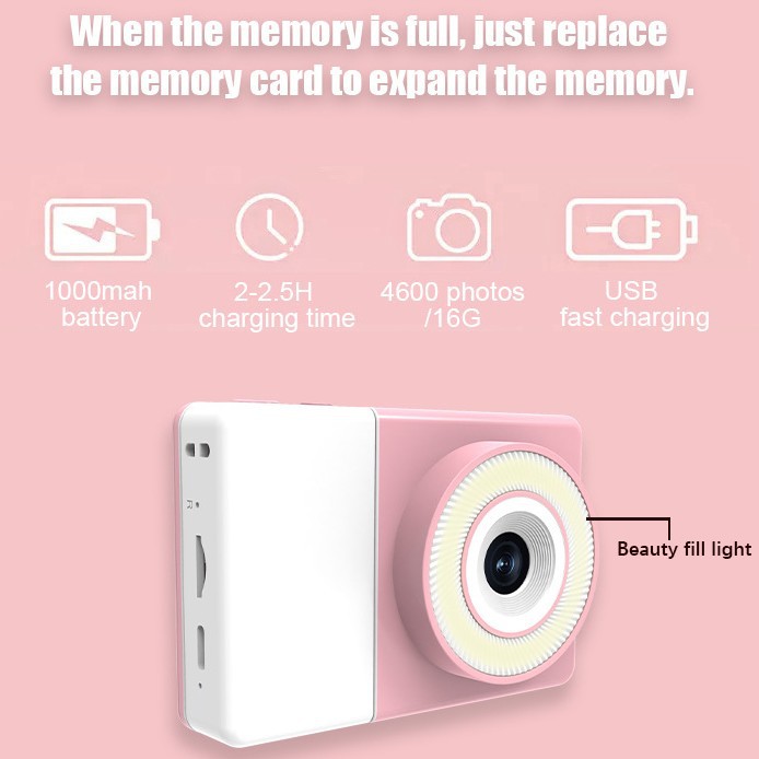 Transfronterizo nuevo D6 retro cámara de estudiante DSLR digital HD doble cámara de vídeo mini cámara al por mayor