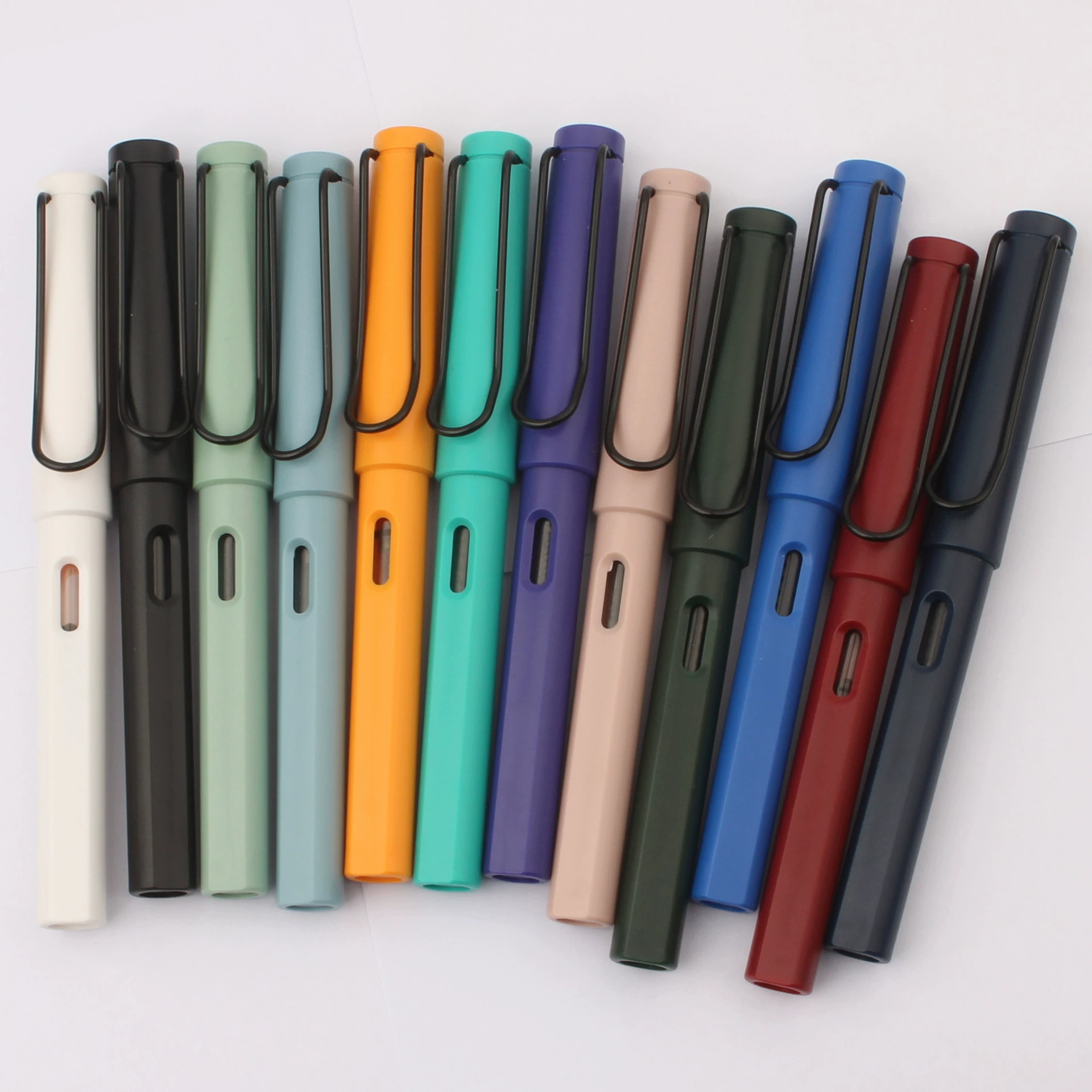 Multicoloured pen for elementary school students, calligraphy, wide color palette