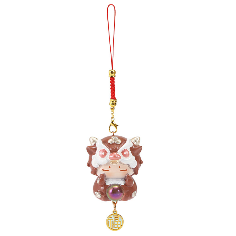 かわいい小動物ストラップ一家三口貼りキーホルダー携帯電話の飾り車のアクセサリー卸売り|undefined