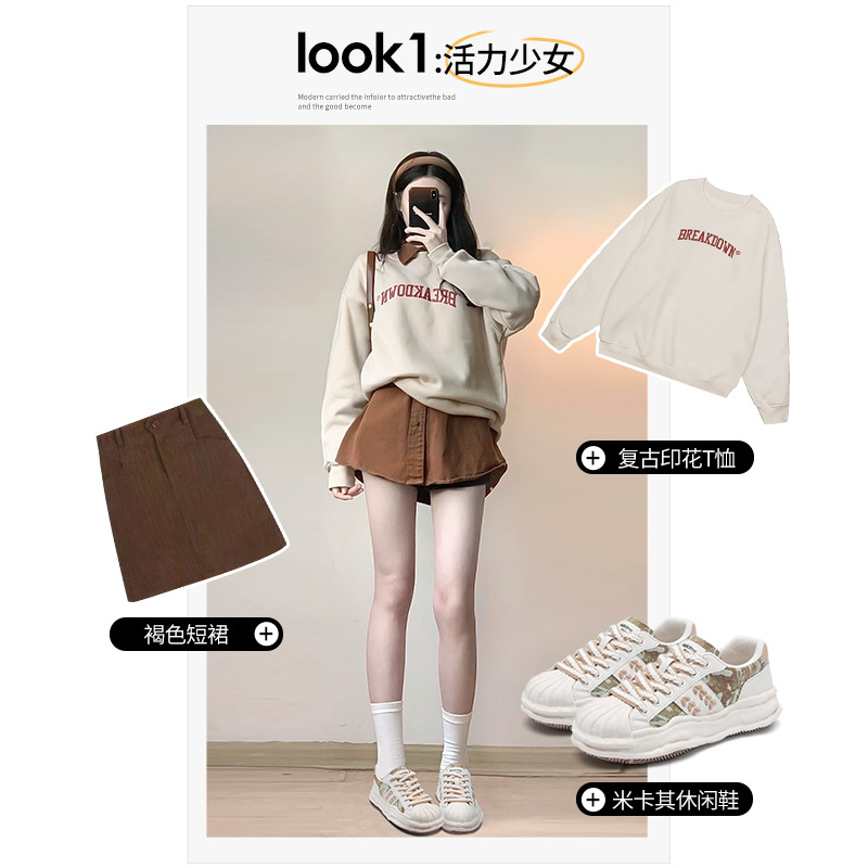 Zapatillas blancas de mujer Augusden 2026, nuevas con puntera de concha y diseño de pintura al óleo, zapatos de plataforma de primavera con suela gruesa y diseño soluble.