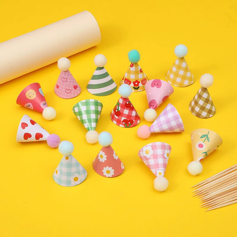 Креативные Nins Wind Net Red Ретро мини-маленькая шляпа Цветная выпечка украшения для одевания плагин