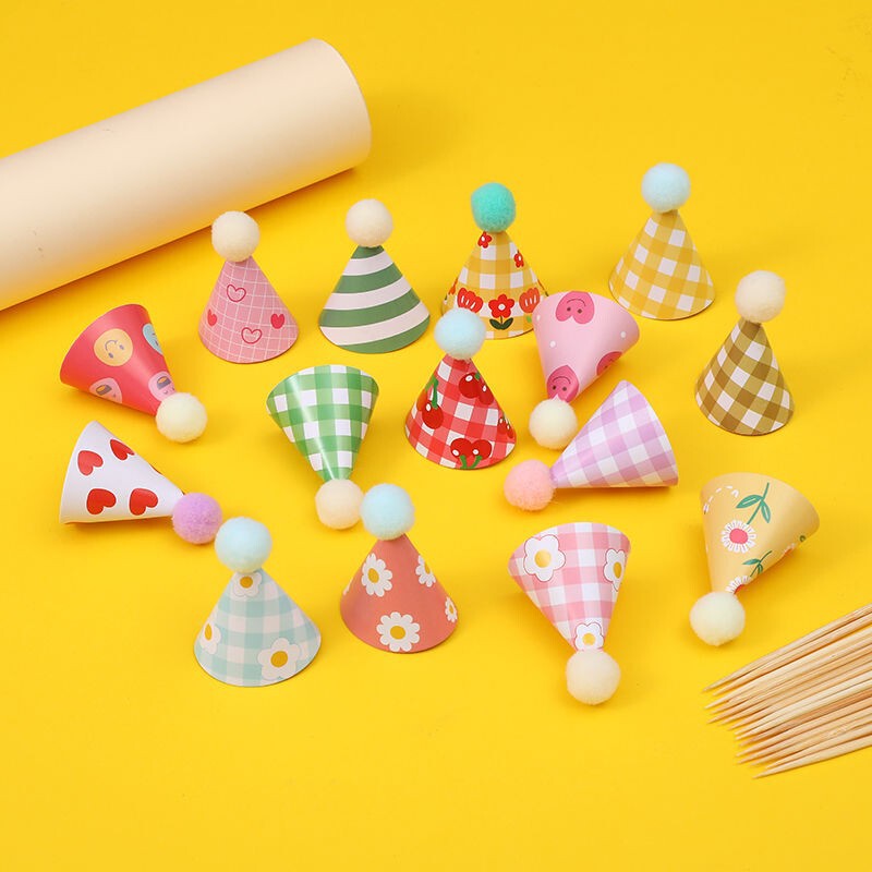 Creative Ins Style Internet Celebrity Vintage Mini Hat Color Baking Decoration Dress Plugin