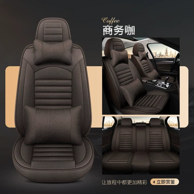 Seat cushion, seat cover – Car Seat Cover A-01 Linen - business-cafe-deluxe-edition