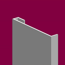 U型材单边带钩铝合金 30x5x1mm工业6063挤压阳极铝型材 可来图CNC